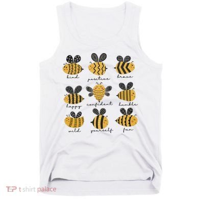 Bee Positivity Bee Lover Beekeeper Bee Happy Tank Top