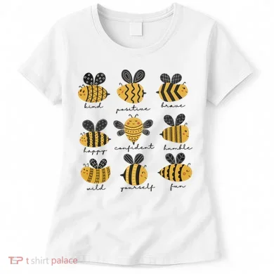 Bee Positivity Bee Lover Beekeeper Bee Happy Women's T-Shirt
