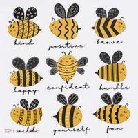 Bee Positivity Bee Lover Beekeeper Bee Happy Women's T-Shirt thumb 6