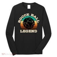 Bocce Player Boccie Fan Game Ball Sport Team Bocci Lover Long Sleeve Shirt thumb 0