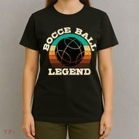 Bocce Player Boccie Fan Game Ball Sport Team Bocci Lover T-Shirt thumb 4