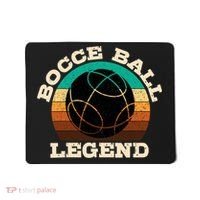 Bocce Player Boccie Fan Game Ball Sport Team Bocci Lover Mousepad thumb 0