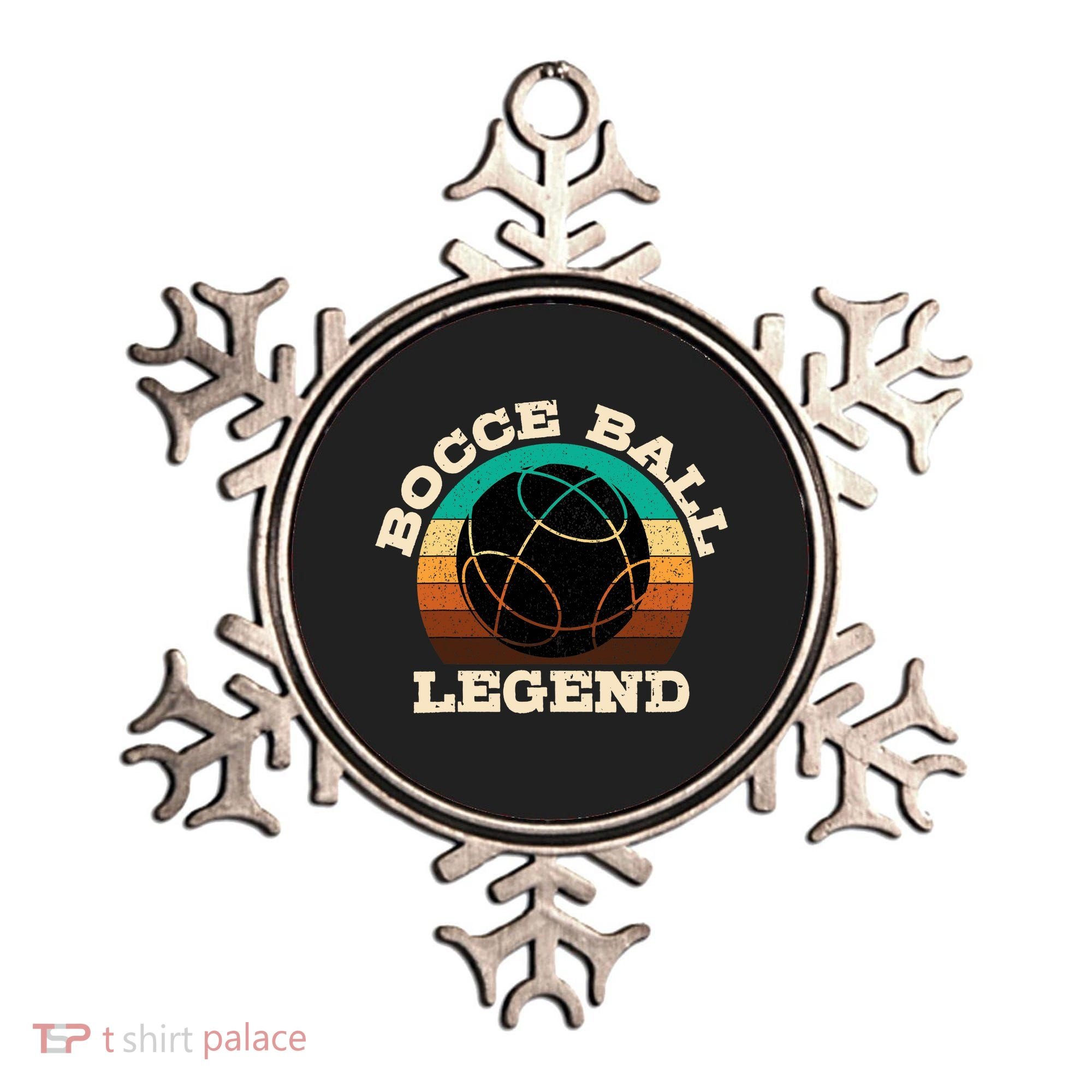 Bocce Player Boccie Fan Game Ball Sport Team Bocci Lover Ornament