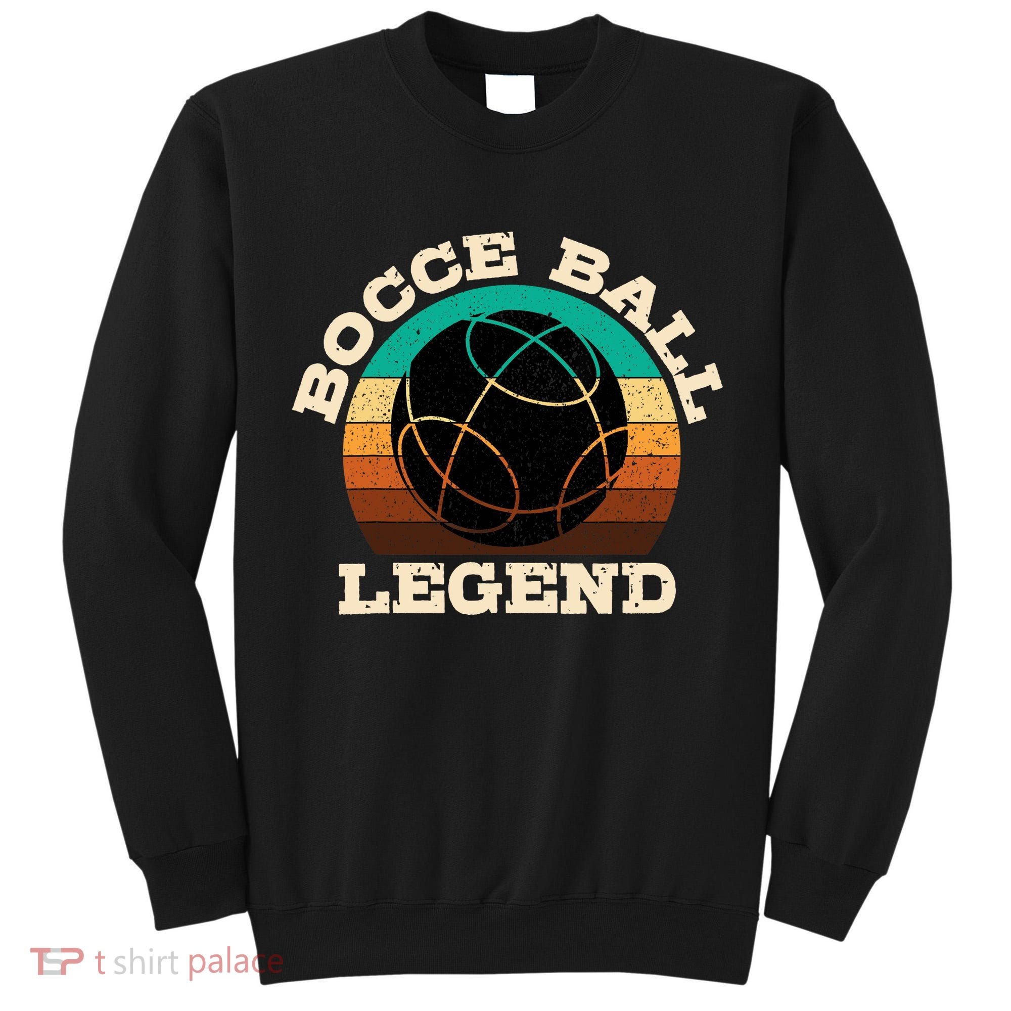Bocce Player Boccie Fan Game Ball Sport Team Bocci Lover Tall Sweatshirt