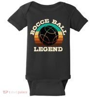 Bocce Player Boccie Fan Game Ball Sport Team Bocci Lover Baby Bodysuit thumb 0