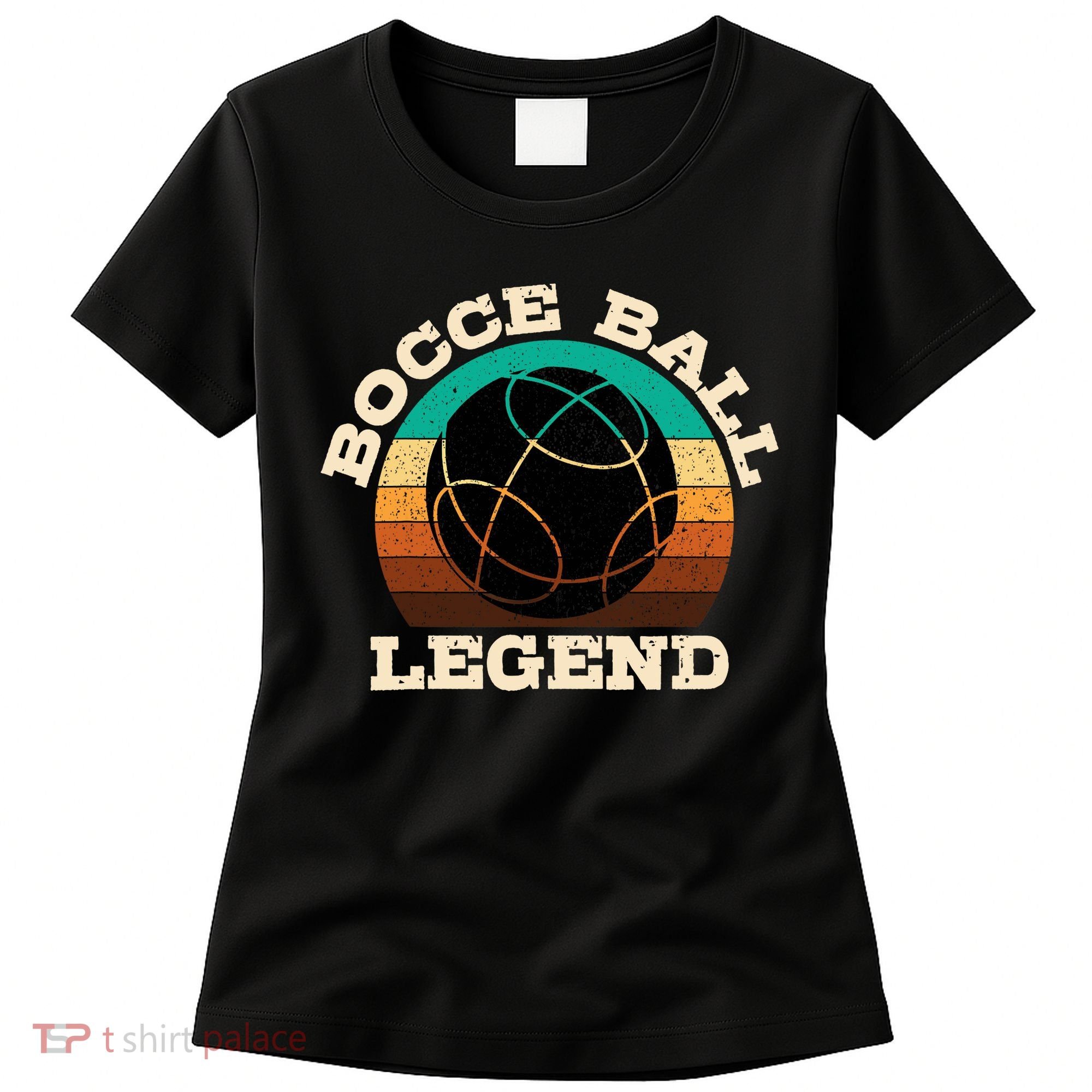 Bocce Player Boccie Fan Game Ball Sport Team Bocci Lover Women's T-Shirt