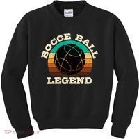 Bocce Player Boccie Fan Game Ball Sport Team Bocci Lover Kids Sweatshirt thumb 0