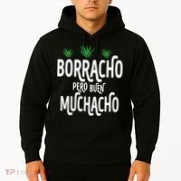 Borracho Pero Buen Muchacho Hoodie thumb 2