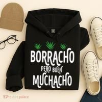 Borracho Pero Buen Muchacho Hoodie thumb 4