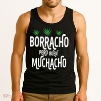 Borracho Pero Buen Muchacho Tank Top thumb 3
