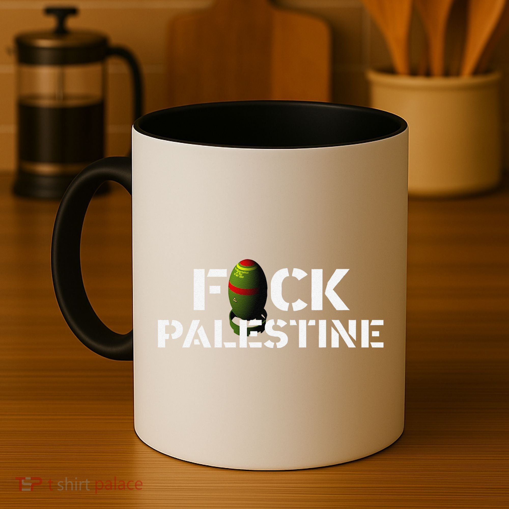 Bomb Palestine Coffee Mug
