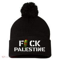 Bomb Palestine Pom Pom 12in Knit Beanie thumb 0