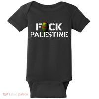Bomb Palestine Baby Bodysuit thumb 0