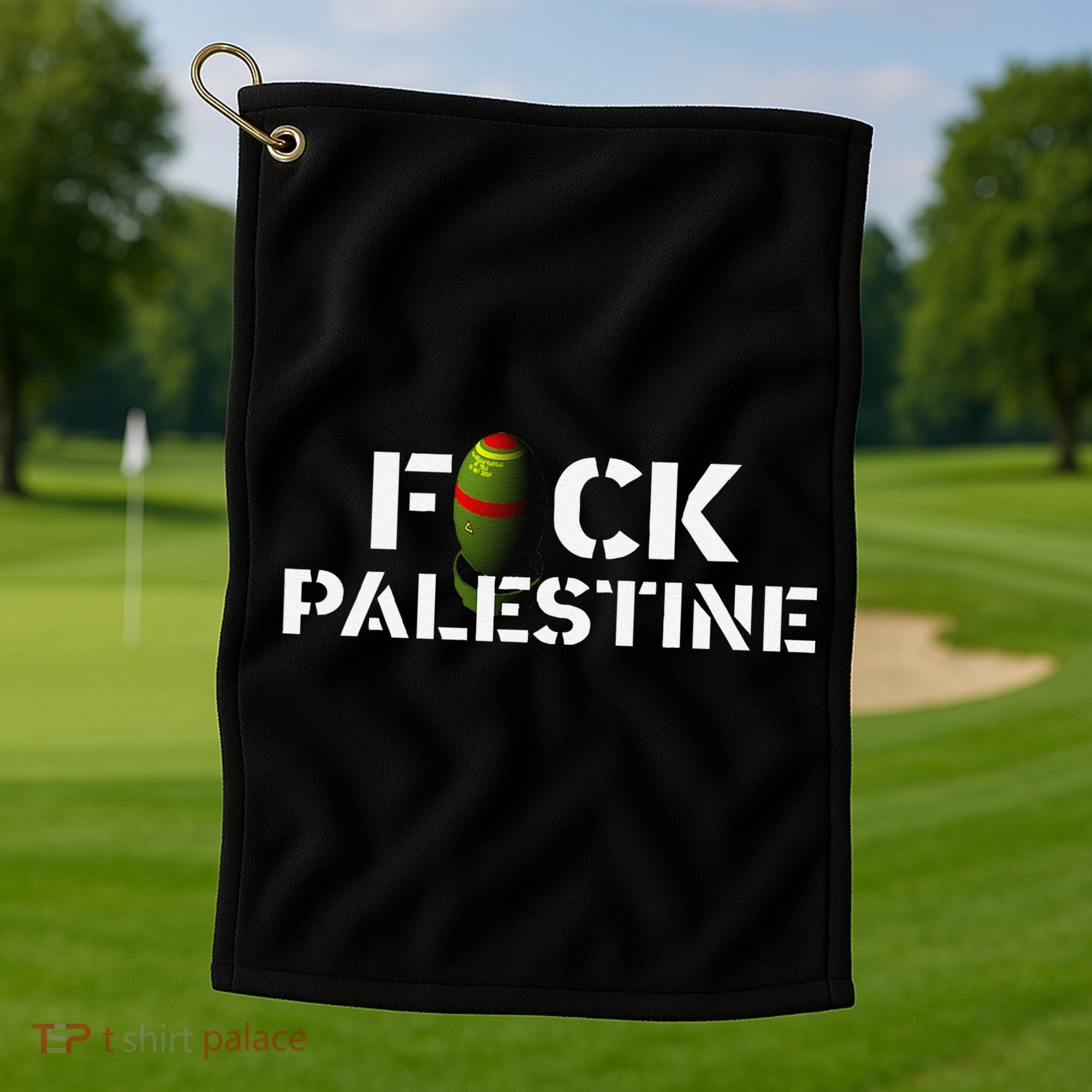 Bomb Palestine Golf Towel