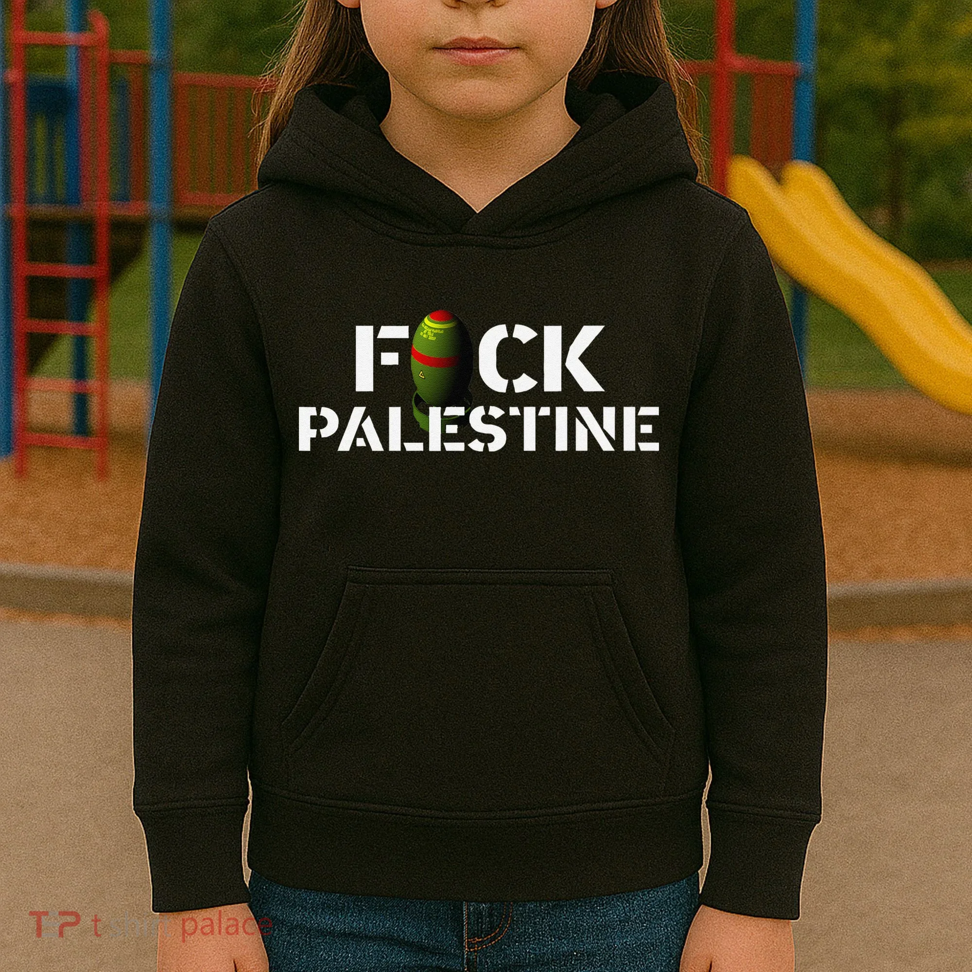 Bomb Palestine Kids Hoodie