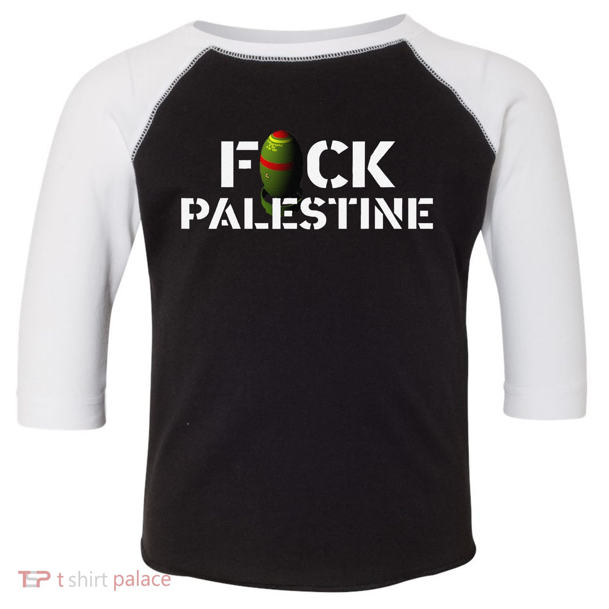 Bomb Palestine Toddler Fine Jersey T-Shirt