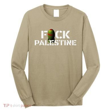 Bomb Palestine Long Sleeve Shirt