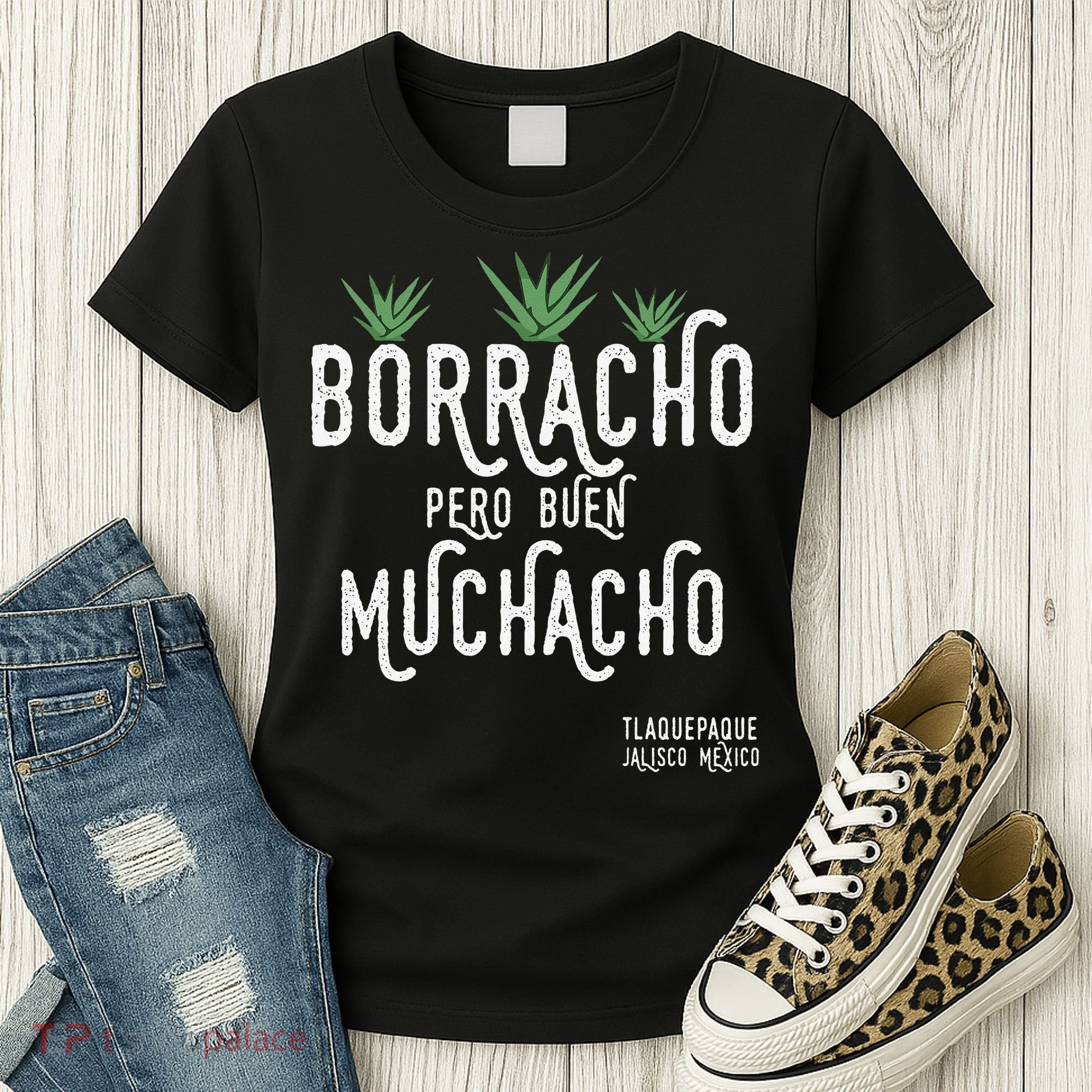 Borracho Pero Buen Muchacho Mexico Saying Women's T-Shirt