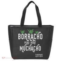 Borracho Pero Buen Muchacho Mexico Saying Tote Bag thumb 0