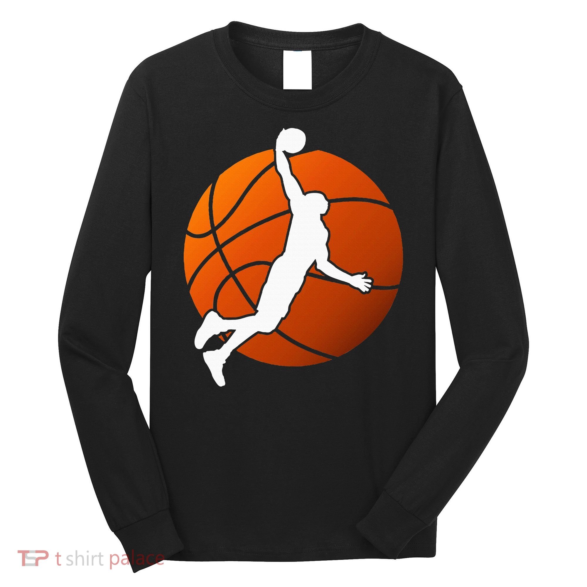 Basketball Player Basketballer Sports Graphic Long Sleeve Shirt