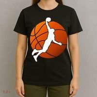 Basketball Player Basketballer Sports Graphic T-Shirt thumb 4