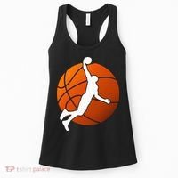 Basketball Player Basketballer Sports Graphic Women's Tank Top thumb 0