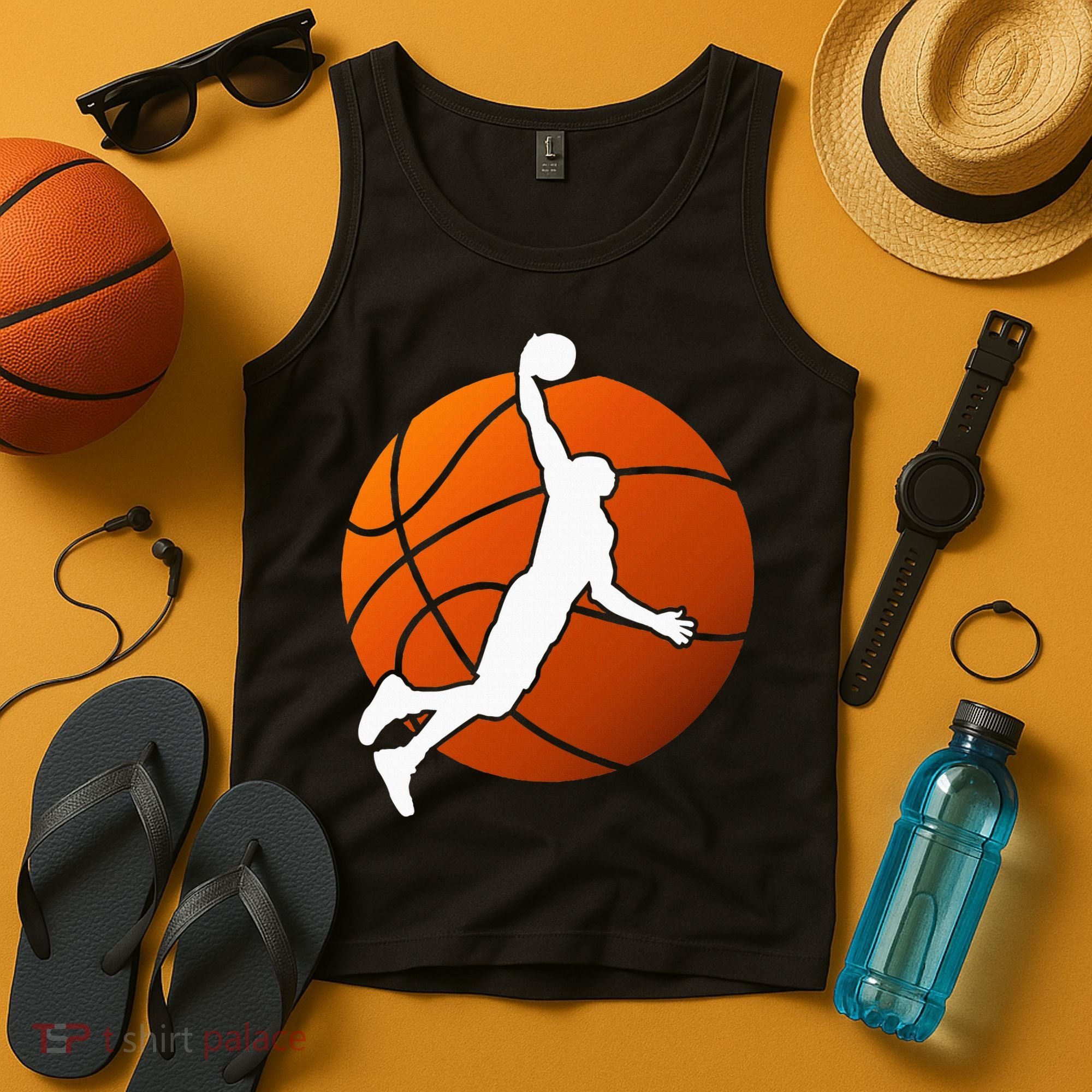 Basketball Player Basketballer Sports Graphic Tank Top