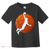 Basketball Player Basketballer Sports Graphic Toddler T-Shirt thumb 0