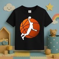 Basketball Player Basketballer Sports Graphic Toddler T-Shirt thumb 3