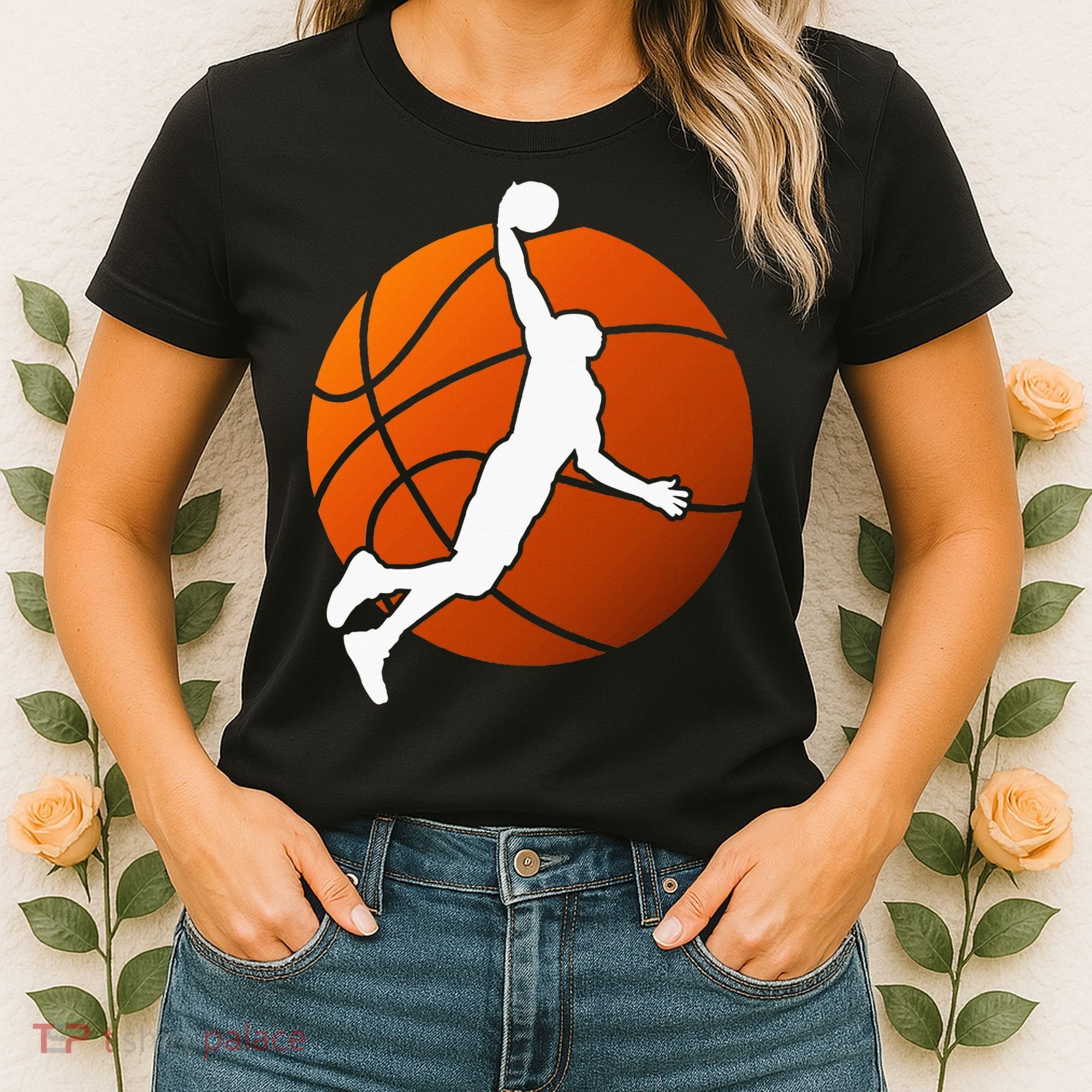 Basketball Player Basketballer Sports Graphic Women's T-Shirt