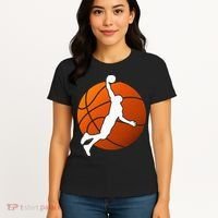 Basketball Player Basketballer Sports Graphic Women's T-Shirt thumb 4