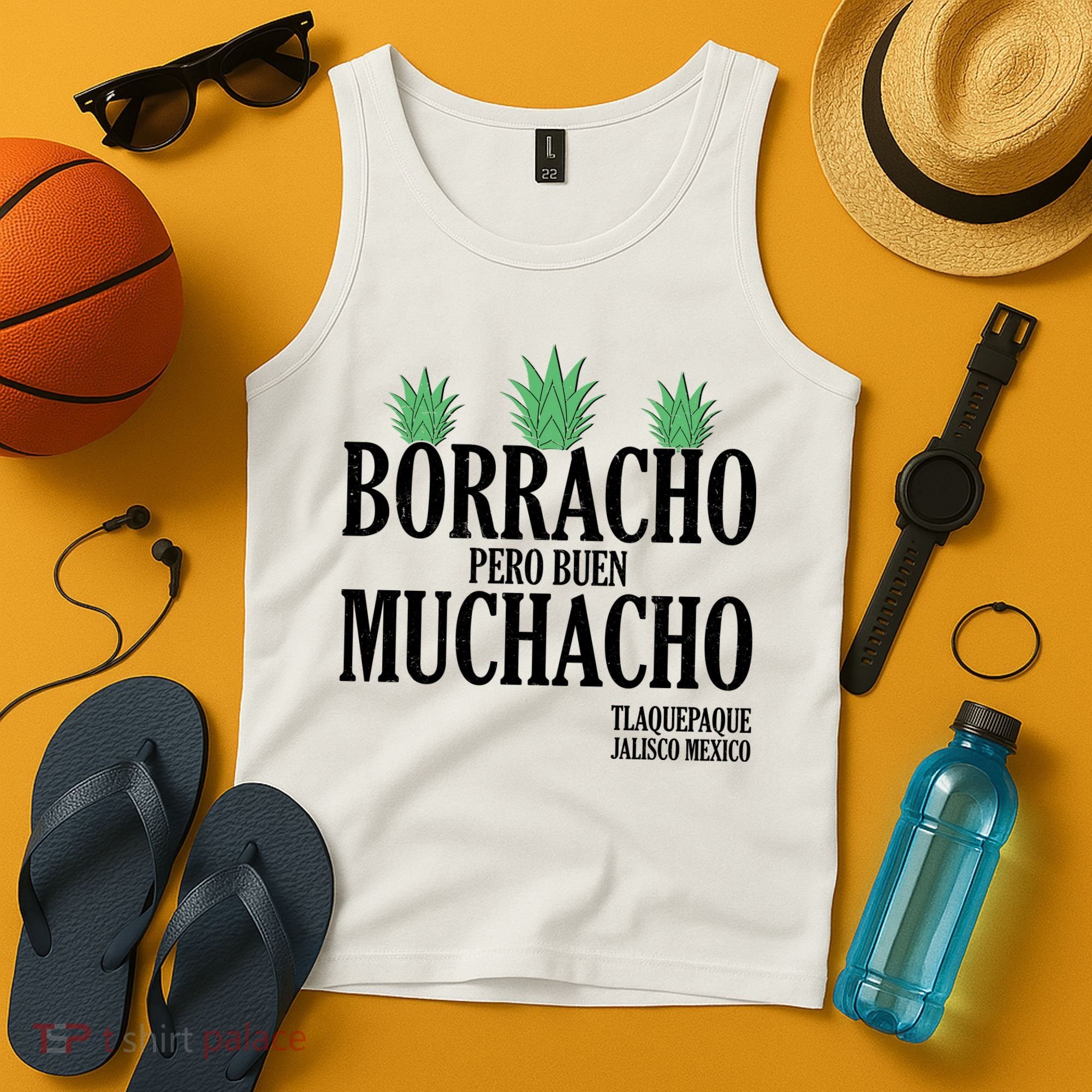 Borracho Pero Buen Muchacho Tlaquepaque Jalisco Mexico Tank Top