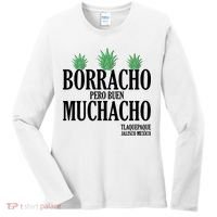 Borracho Pero Buen Muchacho Tlaquepaque Jalisco Mexico Women's Long Sleeve Shirt thumb 0