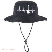 Bass Player Bass Guitar Player Heartbeat Bucket Hat thumb 0