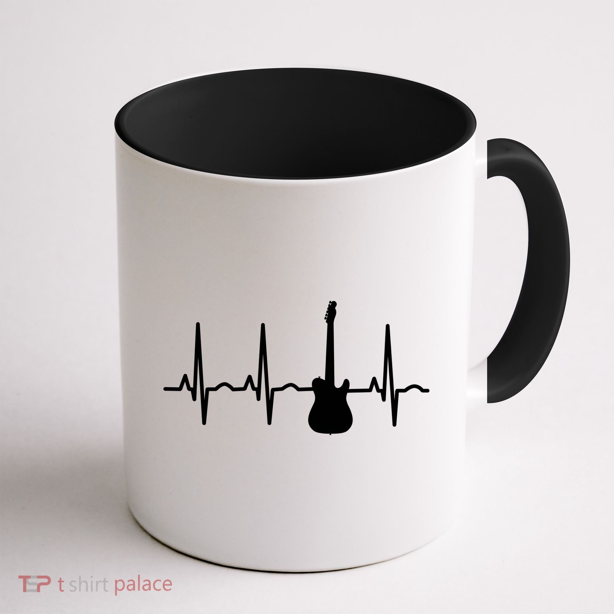 Bass Player Bass Guitar Player Heartbeat Coffee Mug