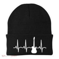 Bass Player Bass Guitar Player Heartbeat Beanie thumb 0
