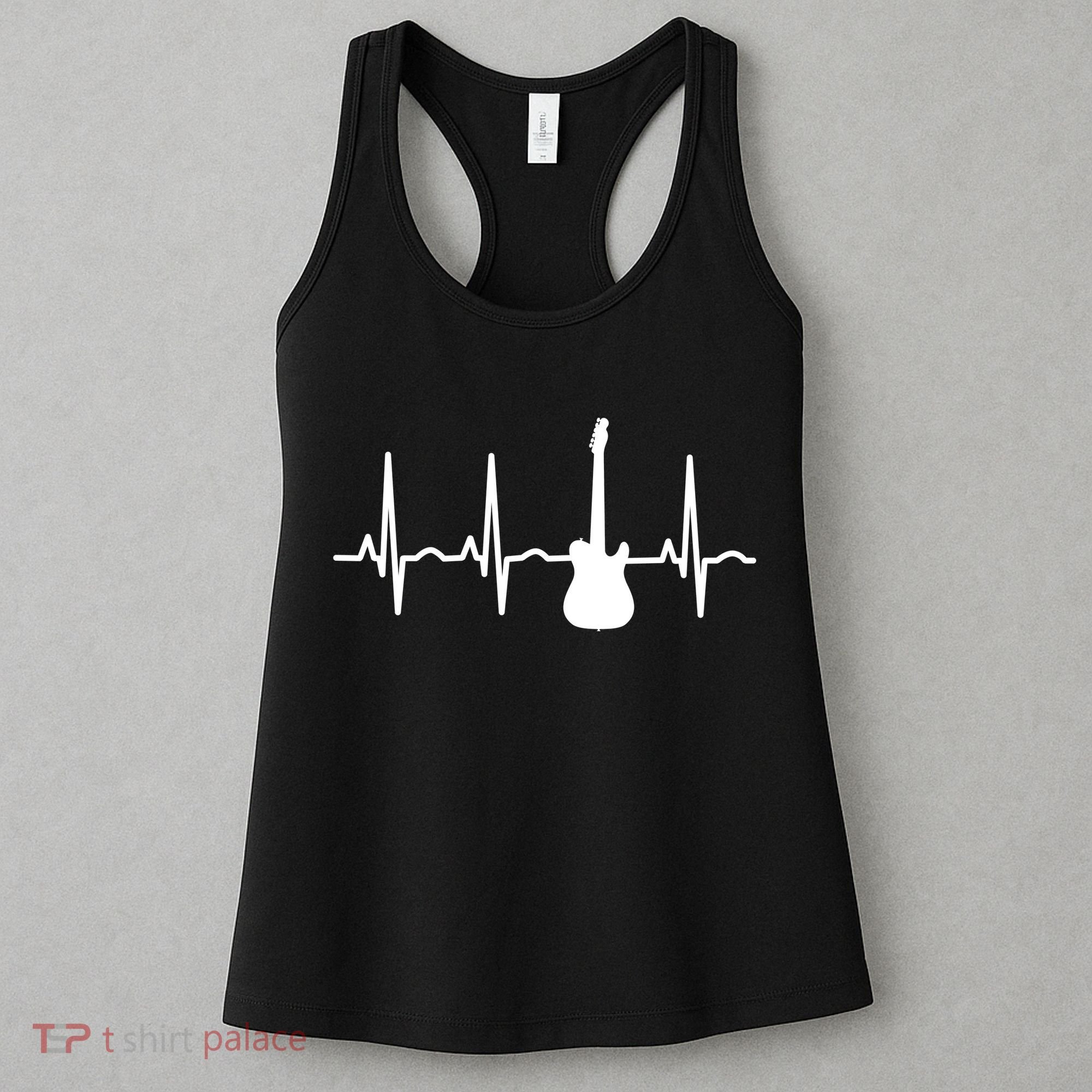 Bass Player Bass Guitar Player Heartbeat Women's Tank Top
