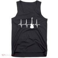 Bass Player Bass Guitar Player Heartbeat Tank Top thumb 0