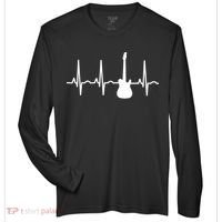 Bass Player Bass Guitar Player Heartbeat Zone Performance Long-Sleeve T-Shirt thumb 0
