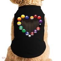 Billiard Pool Billiard Ball Billiard Player Lover Heart Men Gift Doggie Tank thumb 0