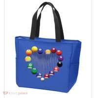 Billiard Pool Billiard Ball Billiard Player Lover Heart Men Gift Tote Bag thumb 3