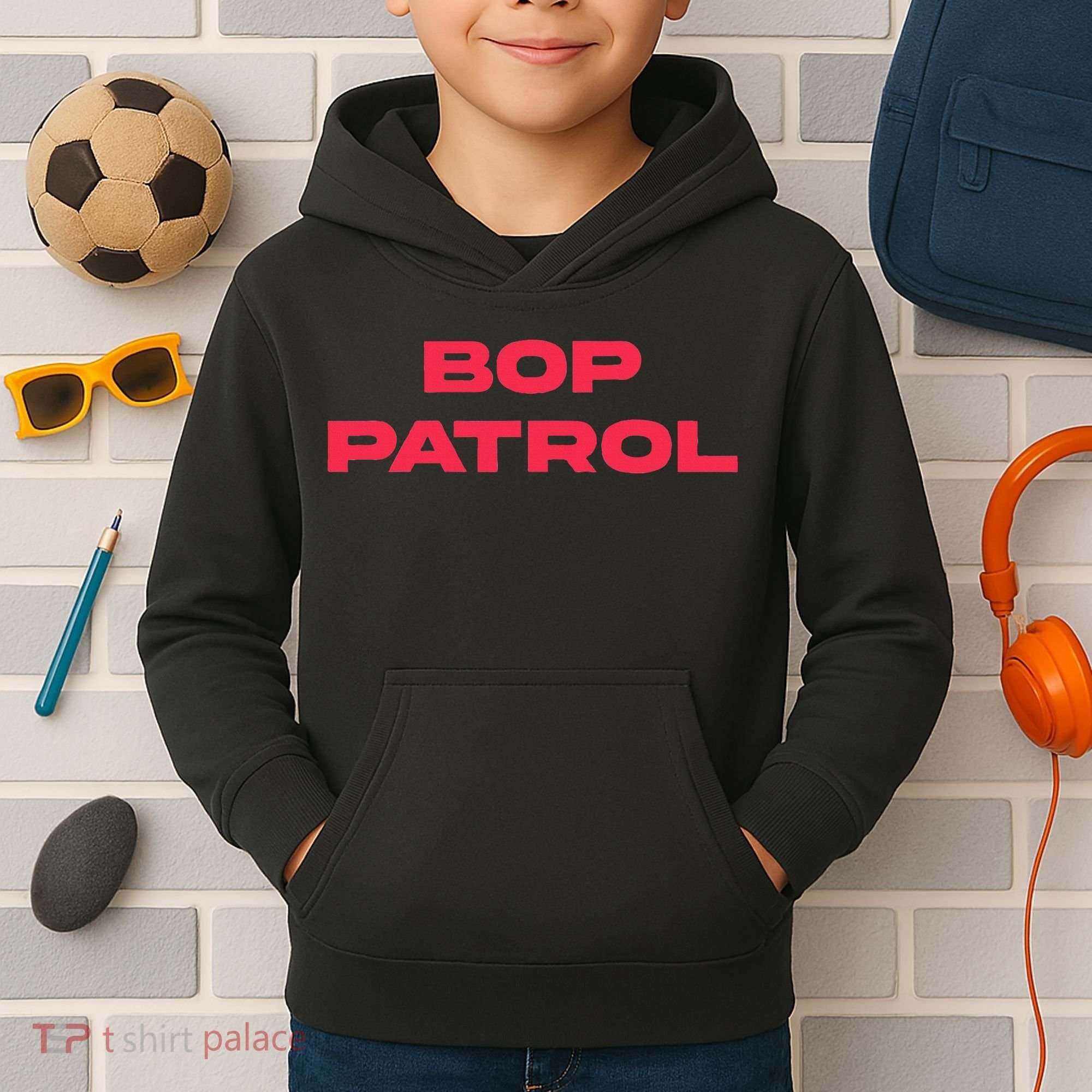 Bop Patrol Kids Hoodie