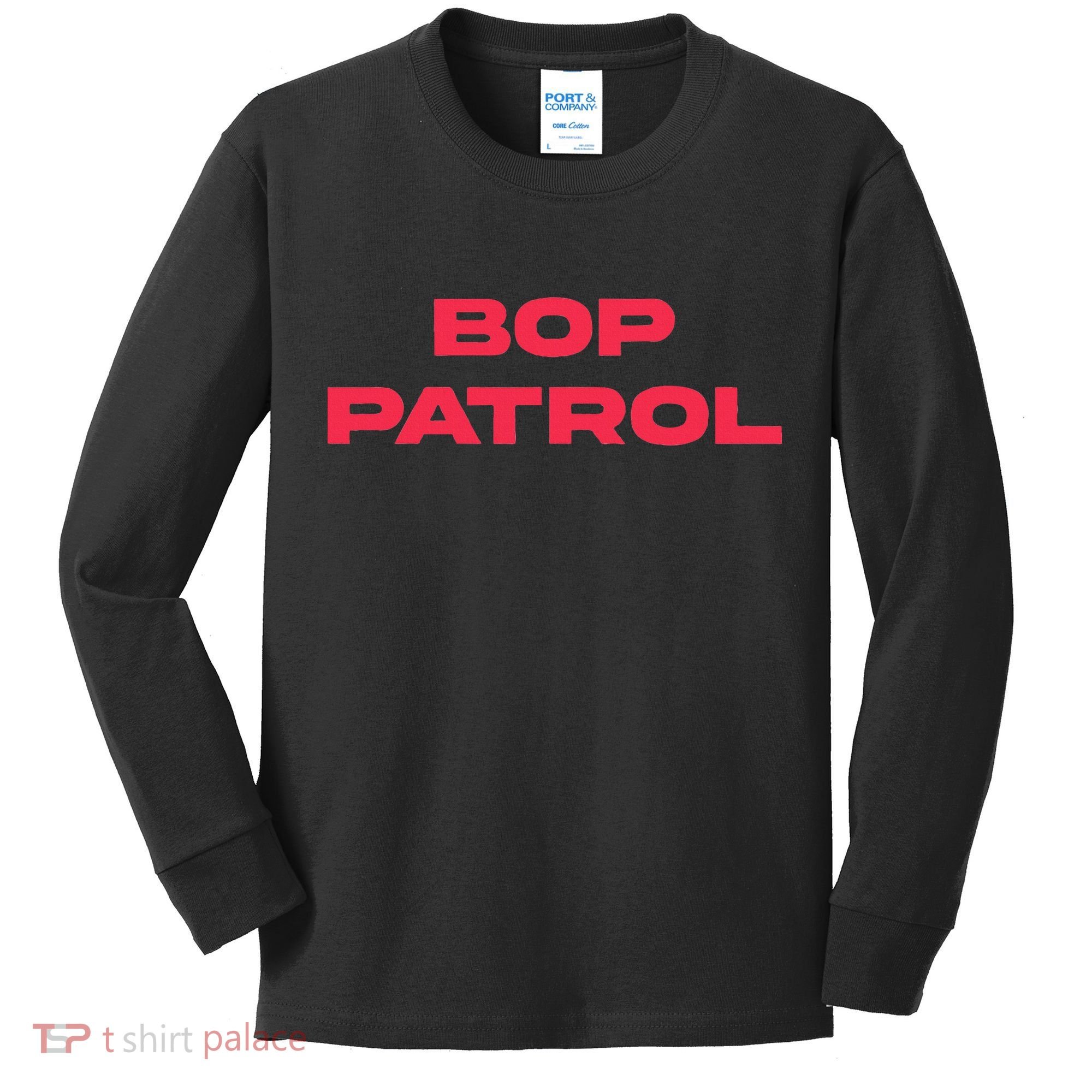 Bop Patrol Kids Long Sleeve Shirt