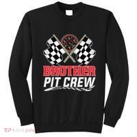 Brother Pit Crew Race Car Birthday Party Racing Family Sweatshirt thumb 0