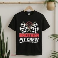Brother Pit Crew Race Car Birthday Party Racing Family T-Shirt thumb 2