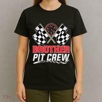 Brother Pit Crew Race Car Birthday Party Racing Family T-Shirt thumb 4
