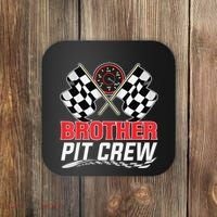 Brother Pit Crew Race Car Birthday Party Racing Family Coaster thumb 0