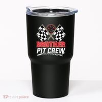 Brother Pit Crew Race Car Birthday Party Racing Family Tumbler thumb 0