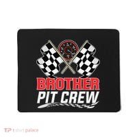 Brother Pit Crew Race Car Birthday Party Racing Family Mousepad thumb 0