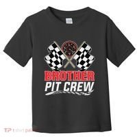 Brother Pit Crew Race Car Birthday Party Racing Family Toddler T-Shirt thumb 0